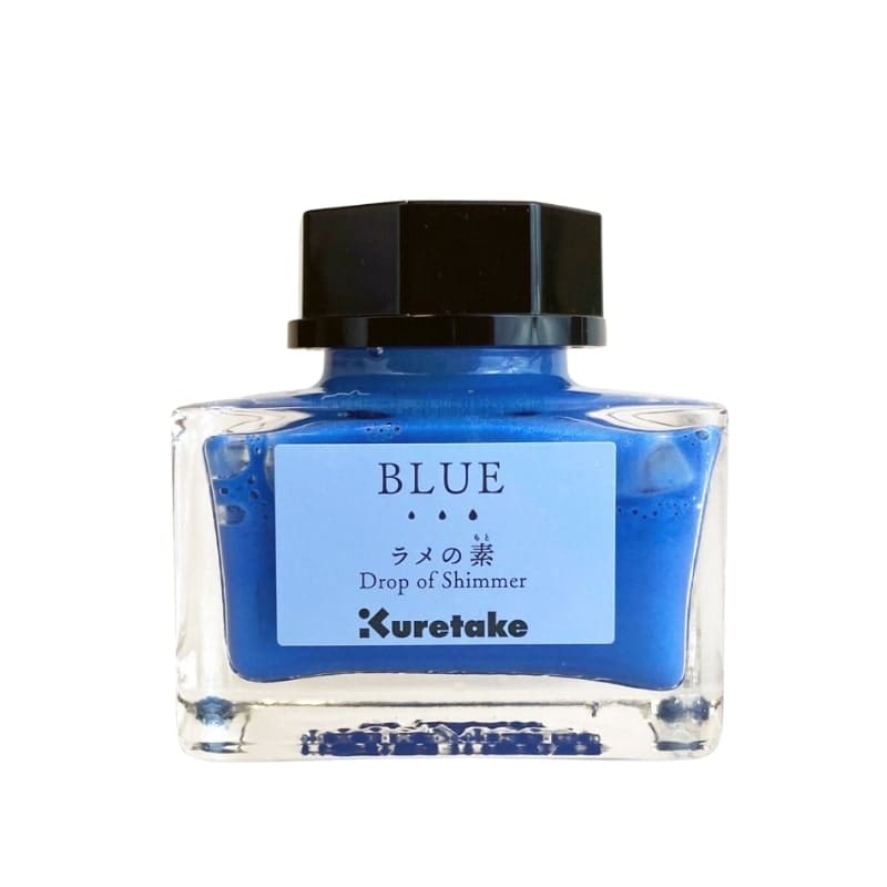 Encre Drop of Shimmer de Kuretake - Bleu