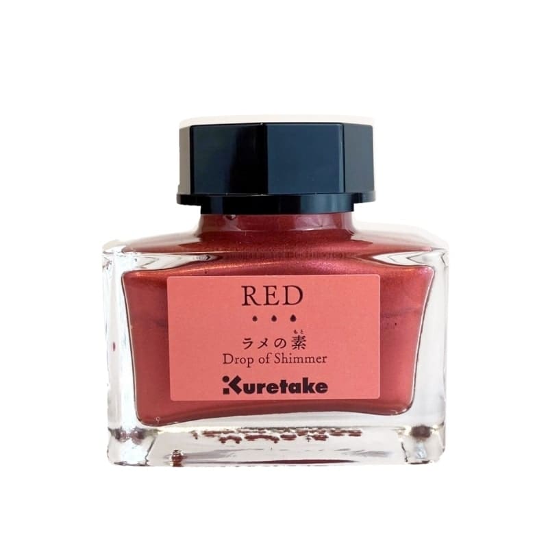Encre Drop of Shimmer de Kuretake - Rouge