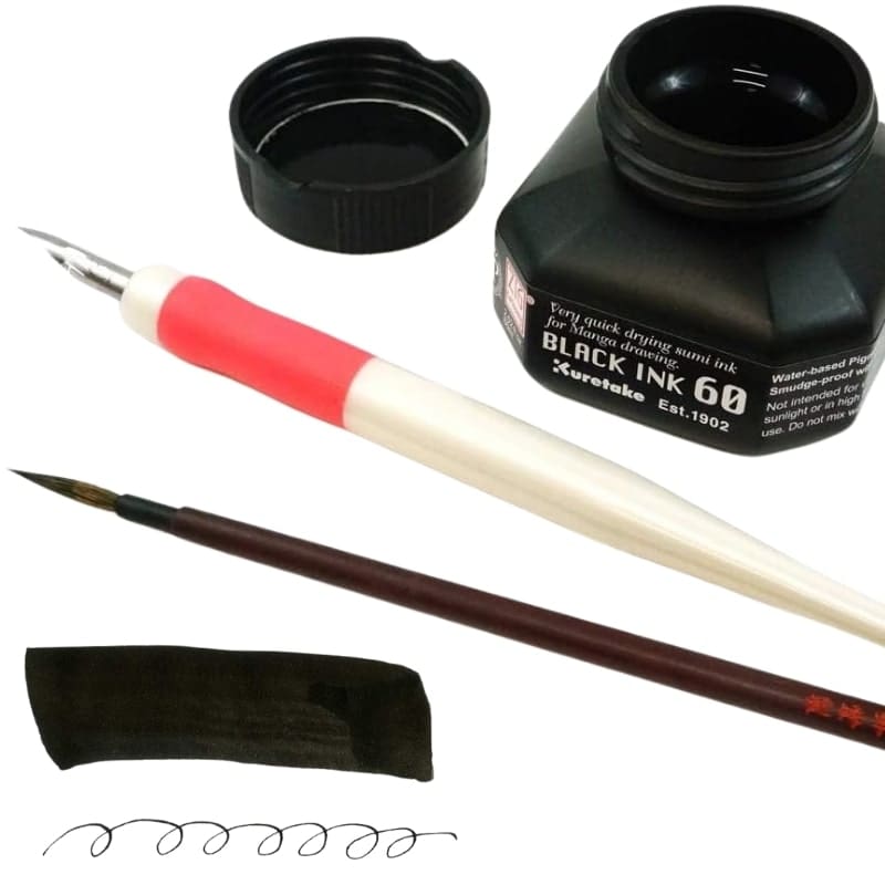 Encre Noire Kuretake ZIG 60ml