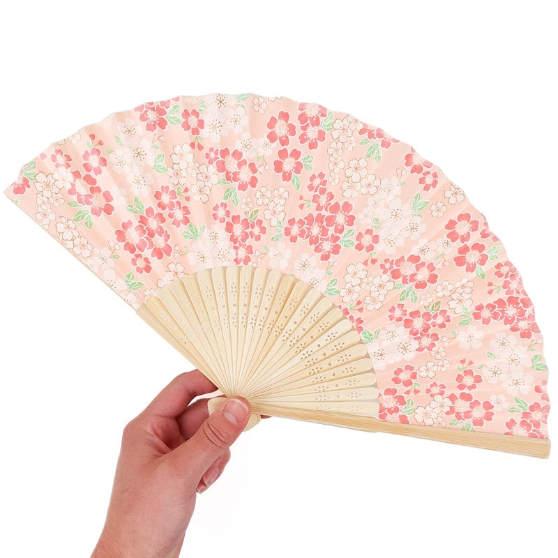 Éventail Japonais Cherry Blossom