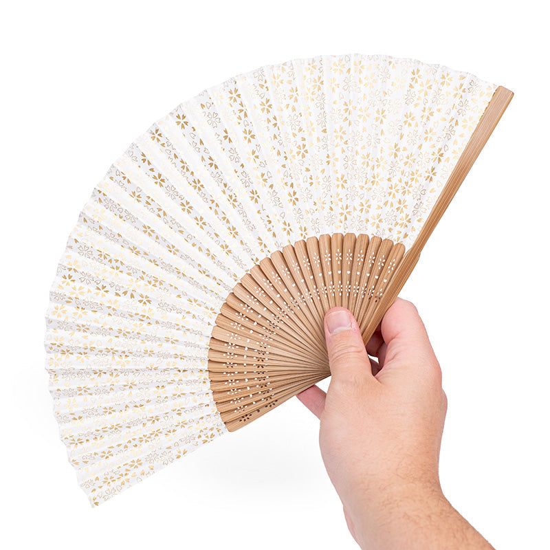Éventail Japonais Mino Washi Sakura