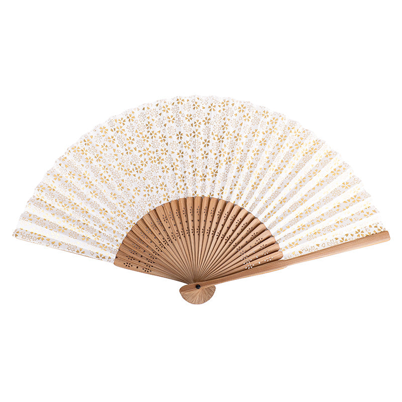 Éventail Japonais Mino Washi Sakura