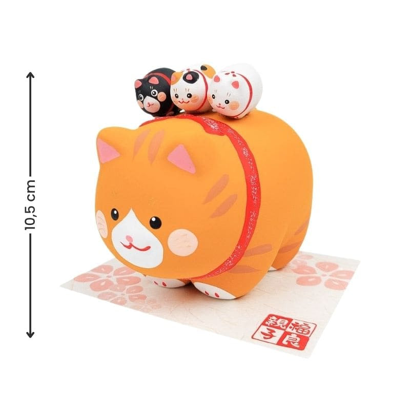 Figurine Famille Chats