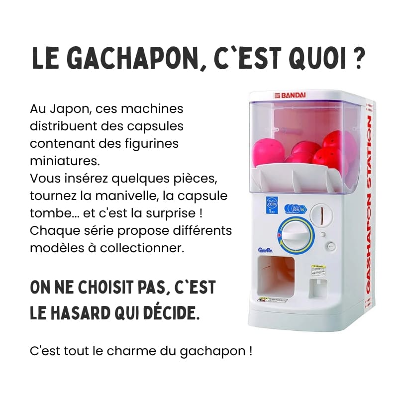 Figurine Gachapon Panda Endormi