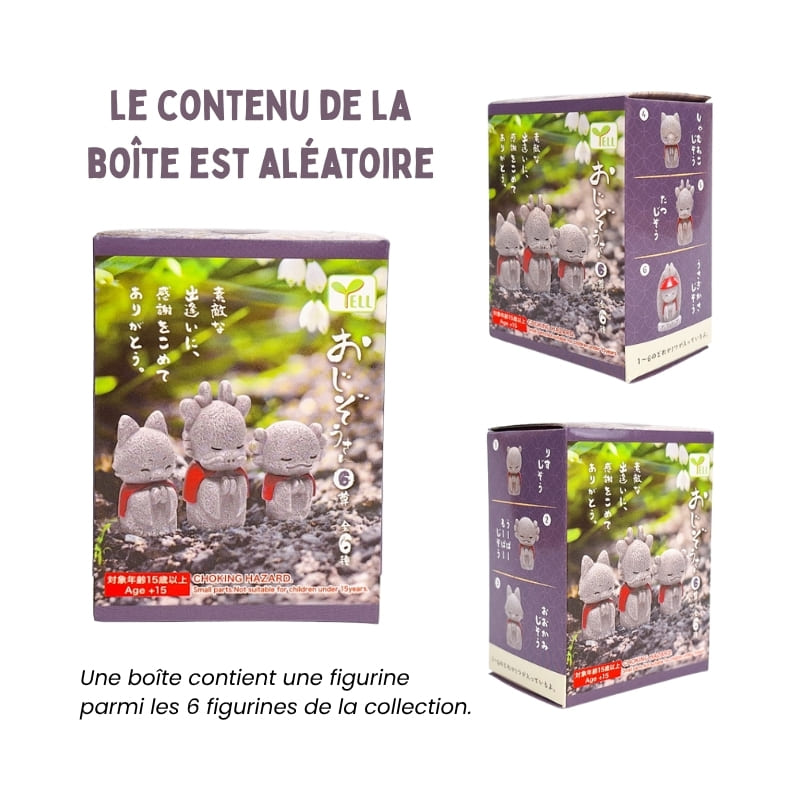 Figurine Gachapon Statuette Jizô Kawaii