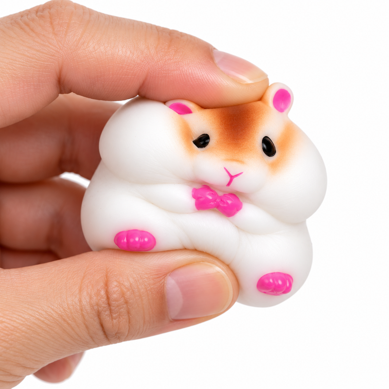 Figurine Hamster Soft Vinyl