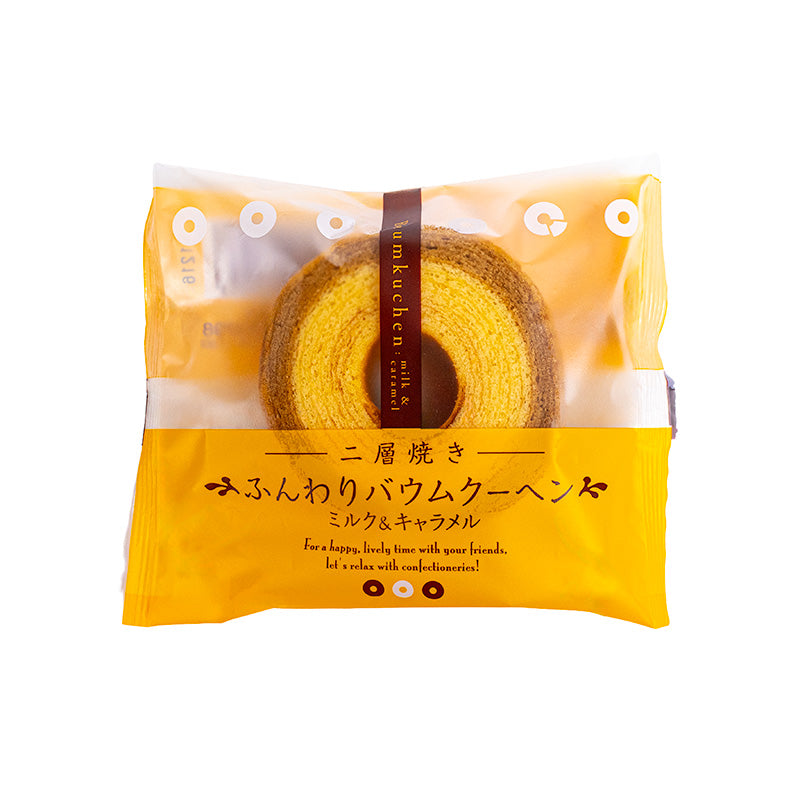 Gâteau Japonais Taiyo Baumkuchen Lait & Caramel
