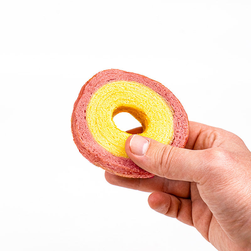 Gâteau Japonais Taiyo Baumkuchen Lait & Fraise
