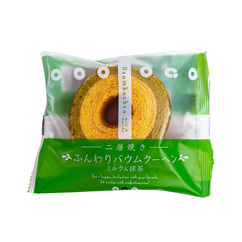 Gâteau Japonais Taiyo Baumkuchen Lait & Matcha