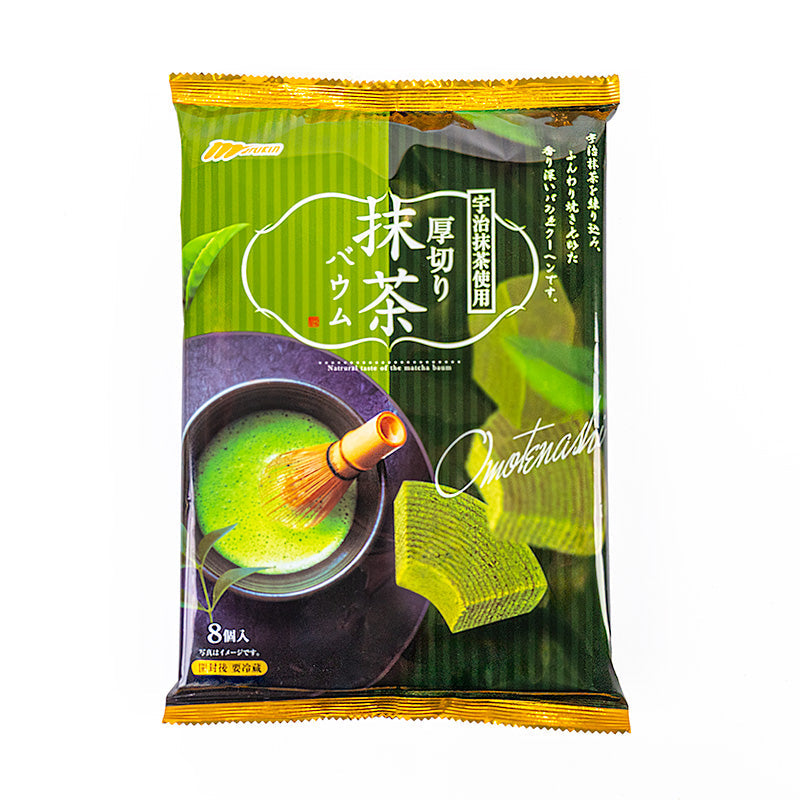 Gâteaux Baumkuchen Uji Matcha