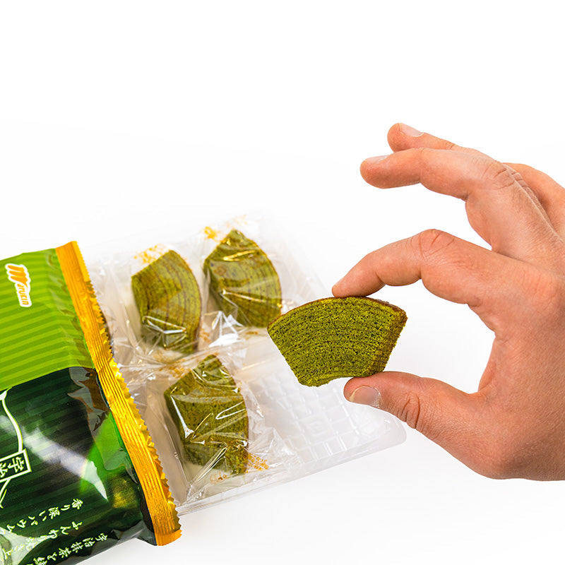 Gâteaux Baumkuchen Uji Matcha