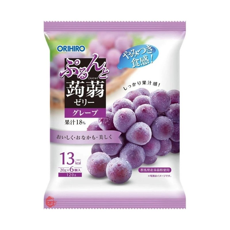 Gelée de Konjac Purunto Raisin Orihiro