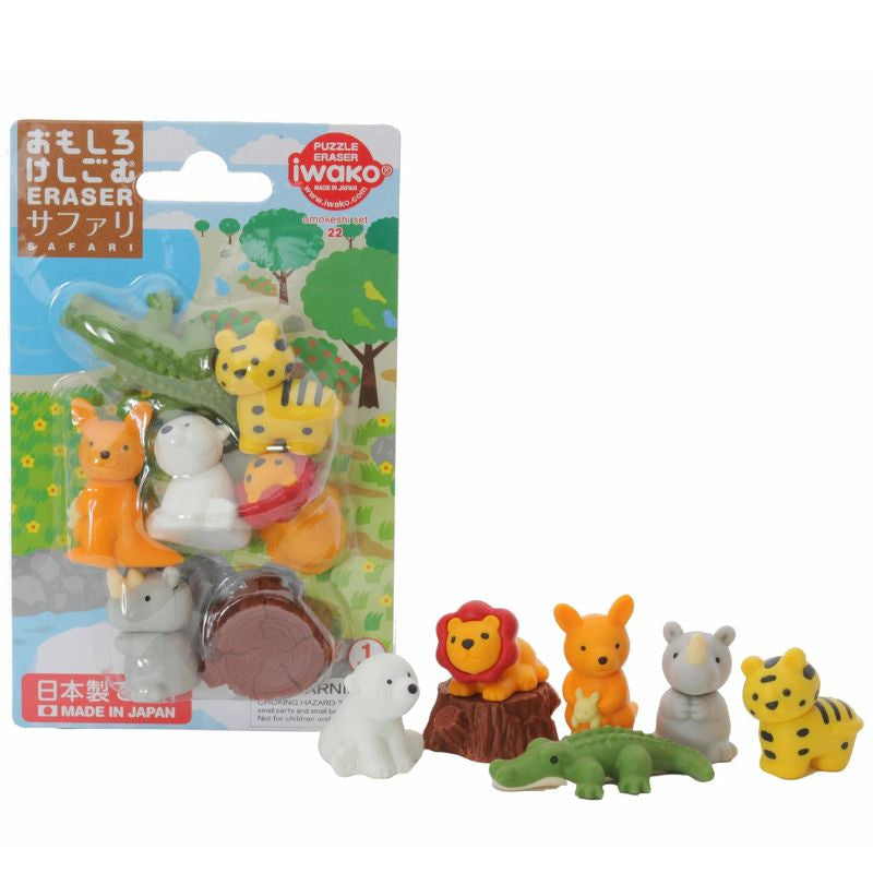 Gomme Japonaise Iwako Safari