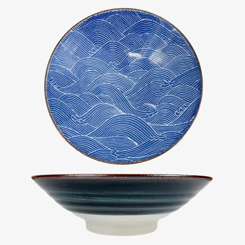 Grand Bol Design Japonais Grand Bol Design Japonais, Spécial Soupes Ou Nouilles Asiatiques 8 Grand Bol Japonais Araumi | Univers du Japon