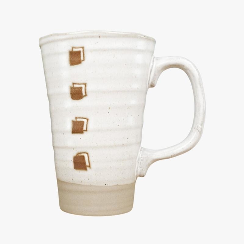 Grand Mug Japonais Blanc