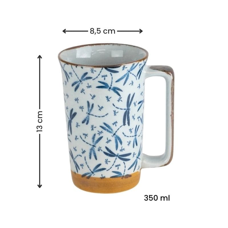 Grand Mug Japonais Libellule
