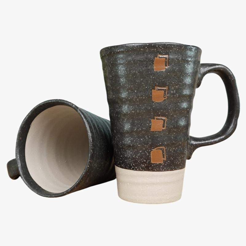 Grand Mug Japonais Noir