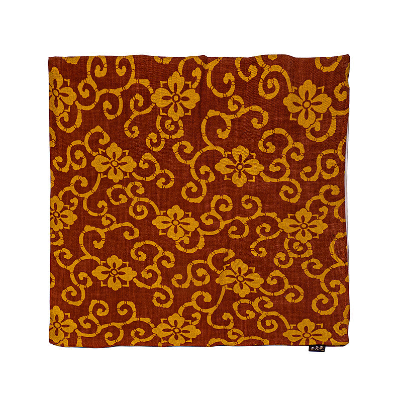 Housse de Coussin Japonais Hanabishi Karakusa