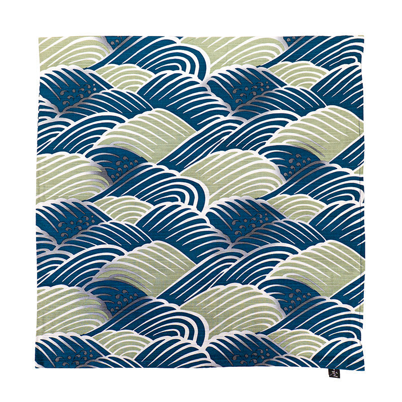 Housse de Coussin Japonais Irodori Onami - 45x45 cm