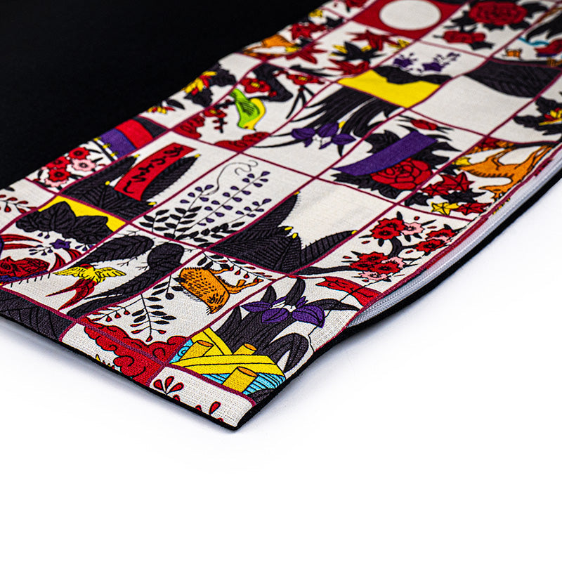 Housse de Coussin Japonais Koiki Hanafuda