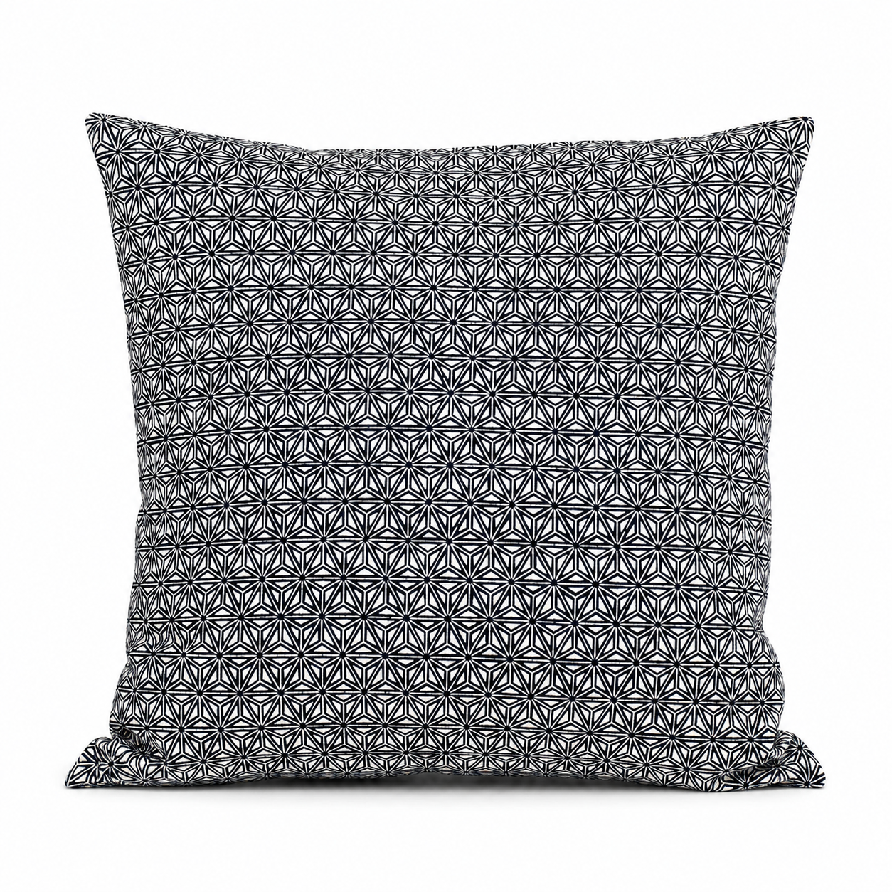 Housse de Coussin Japonais Motif Asanoha - 50x50 cm