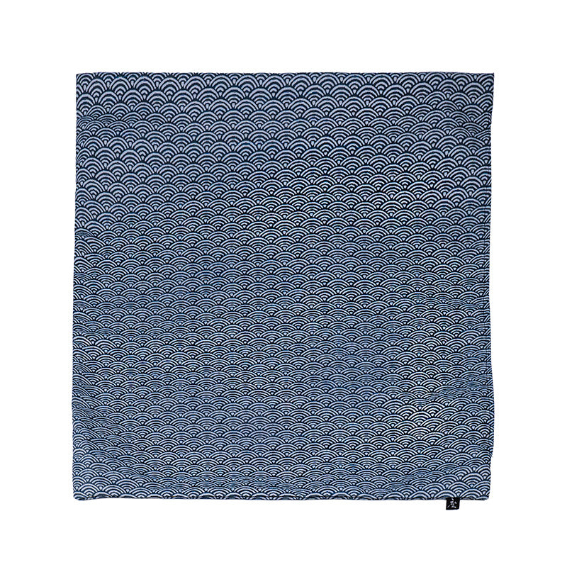 Housse de Coussin Japonais Motif Seigaiha