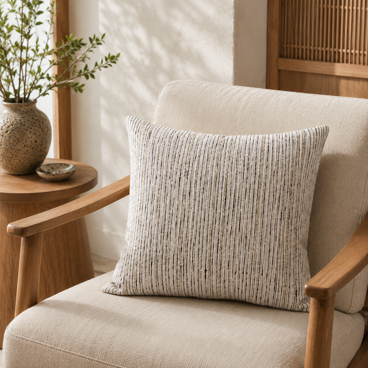 Housse de Coussin Japonais Motif Sensuji