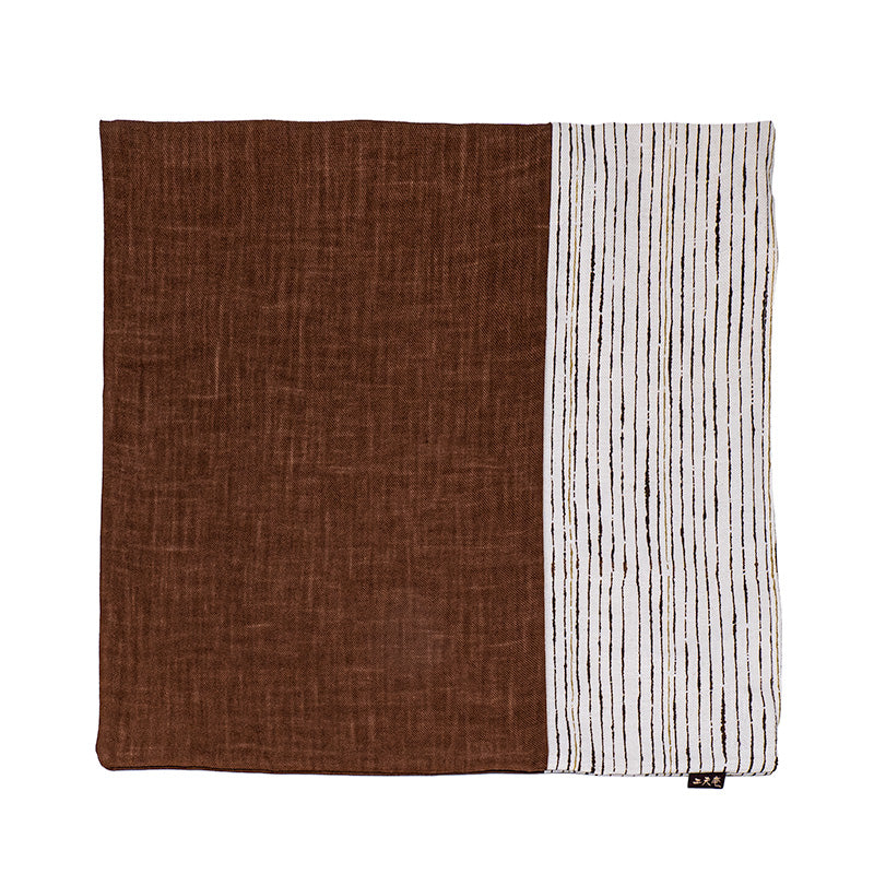 Housse de Coussin Japonais Sensuji Café