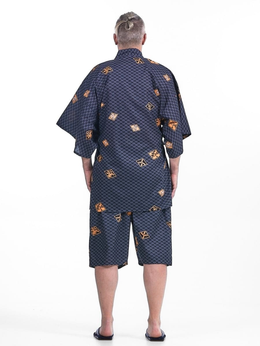 Jinbei Japonais Homme Diamond