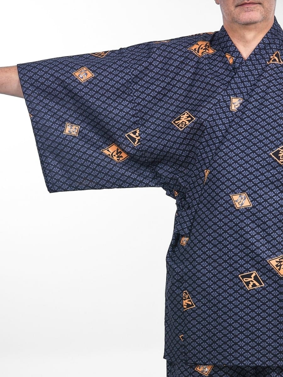 Jinbei Japonais Homme Diamond