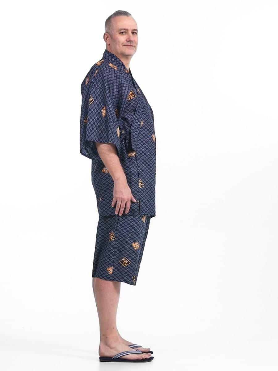 Jinbei Japonais Homme Diamond