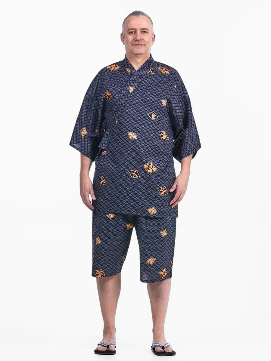 Jinbei Japonais Homme Diamond - S