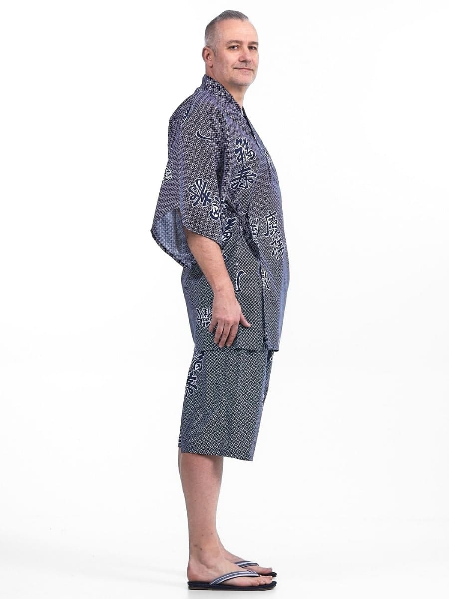 Jinbei Japonais Homme Yorokobi