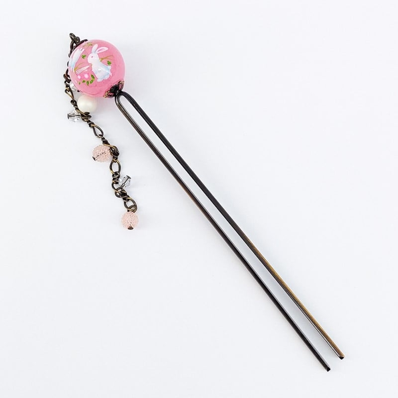 Kanzashi Japonais Usagi