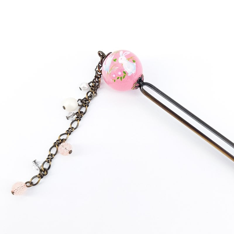 Kanzashi Japonais Usagi