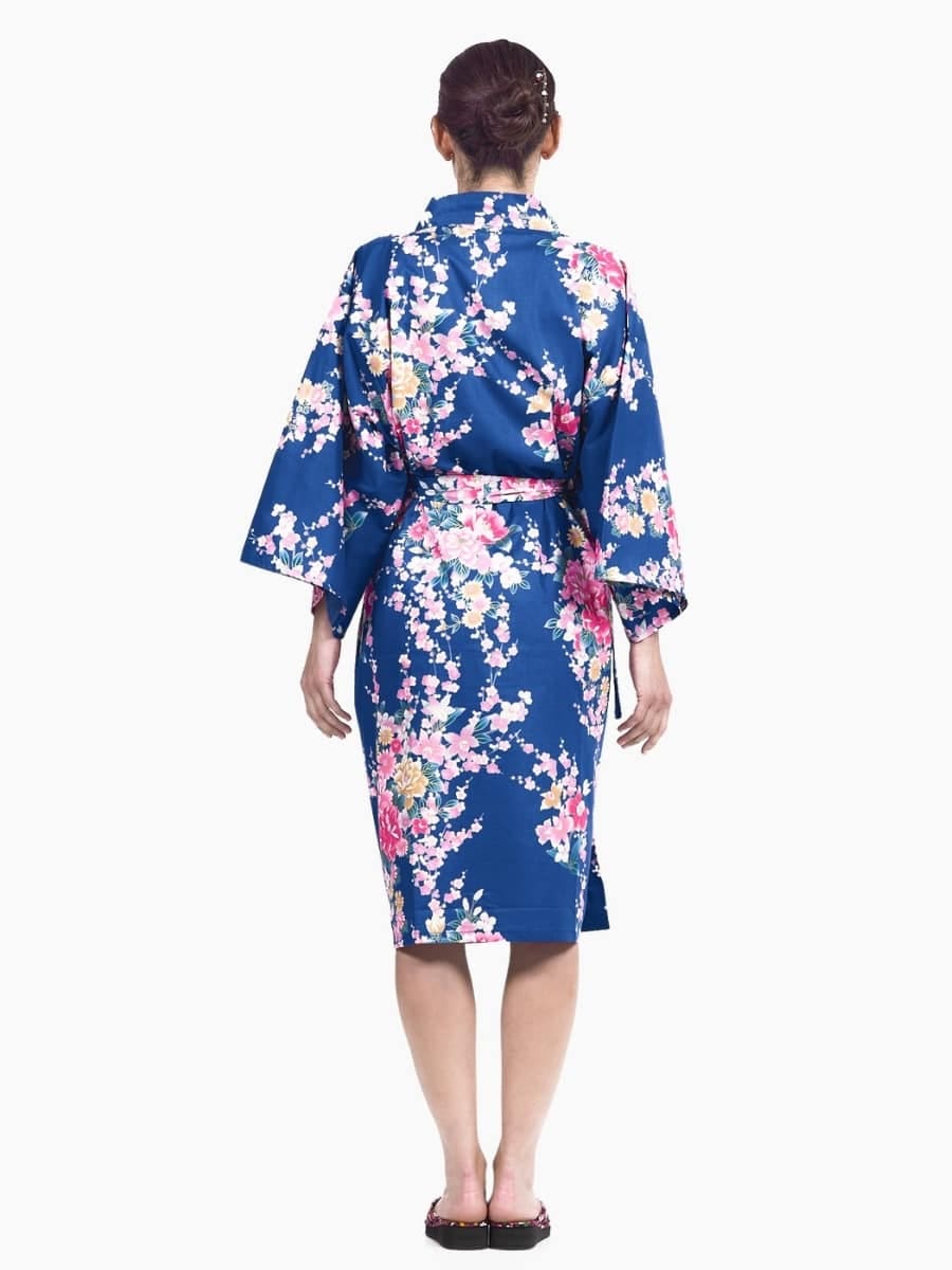 Kimono Happi Femme Botan to Uchōran - Taille unique