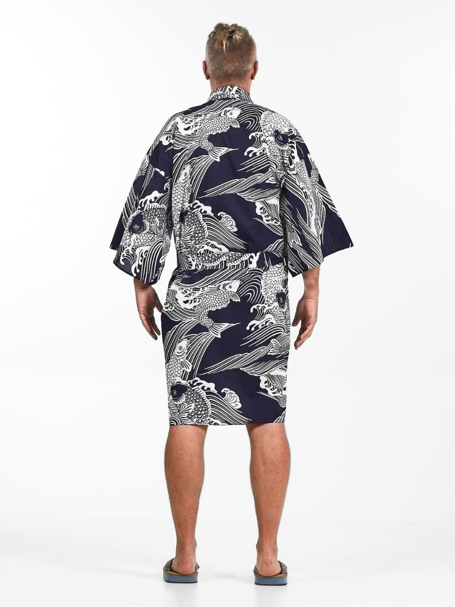 Kimono Happi Homme Carpe Koï - Taille unique