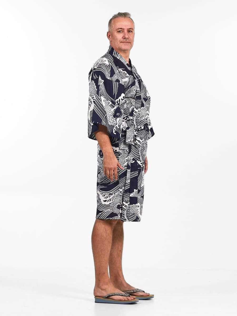 Kimono Happi Homme Carpe Koï - Taille unique
