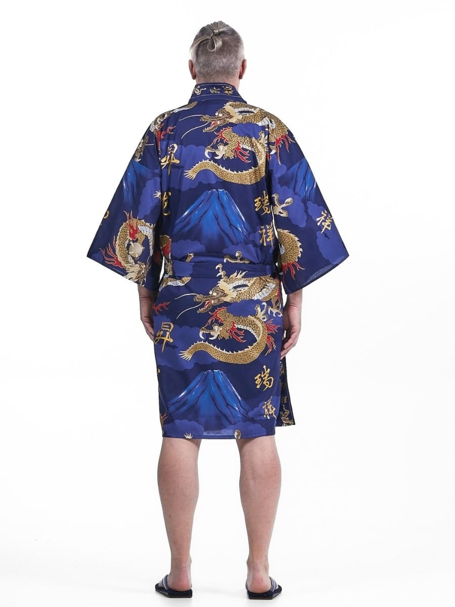 Kimono Happi Homme Dragon - Taille unique