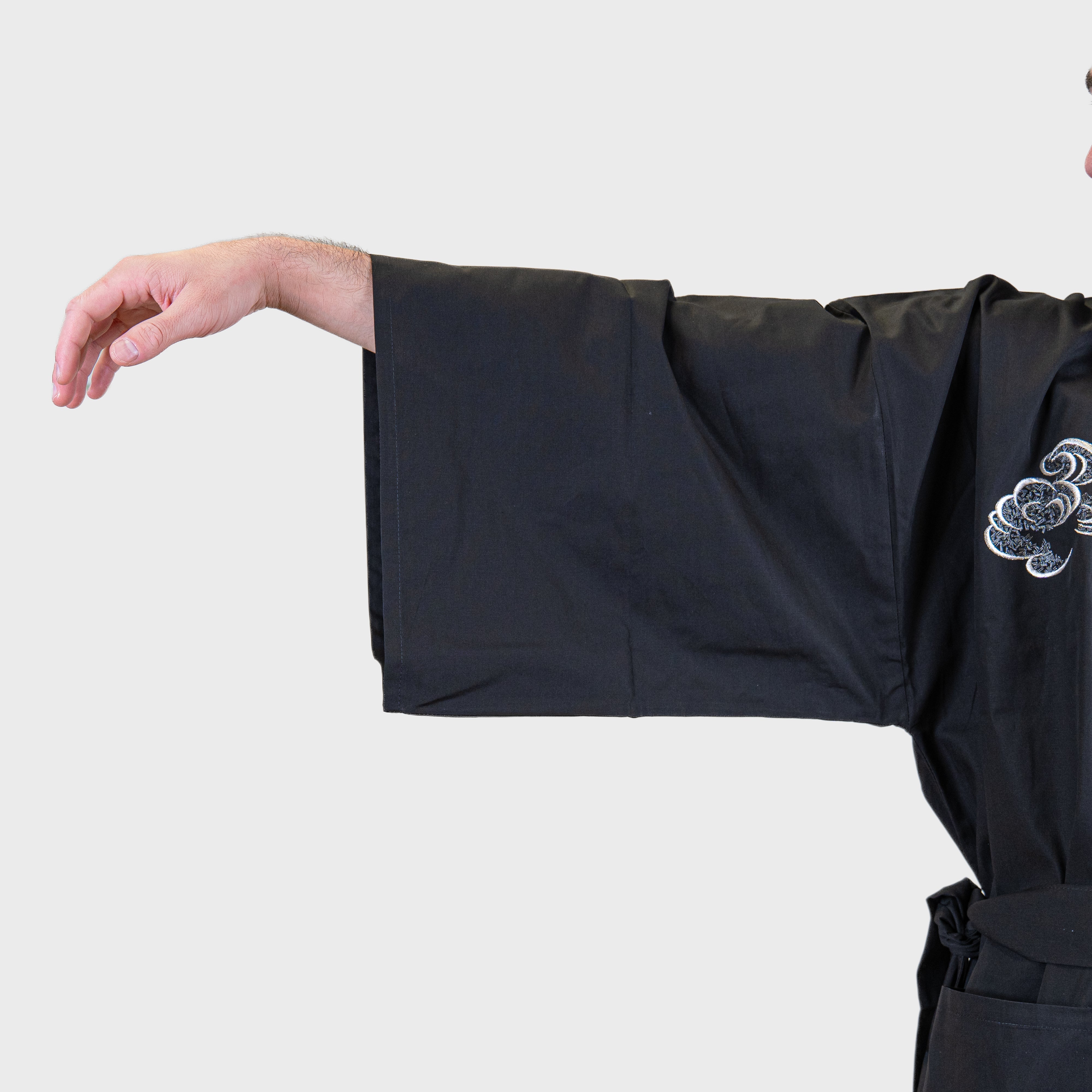 Kimono Happi Homme Oversize Broderie Dragon