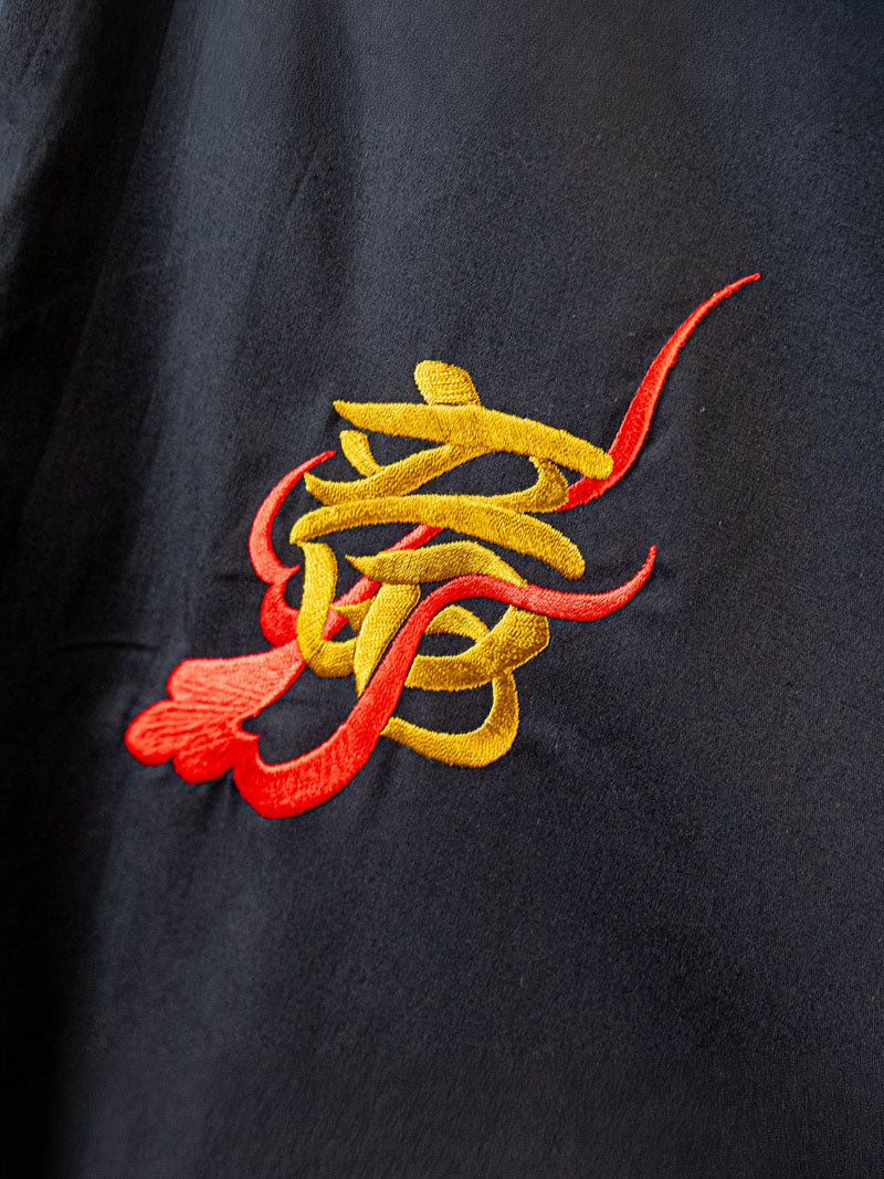 Kimono Happi Homme Oversize Broderie Dragon