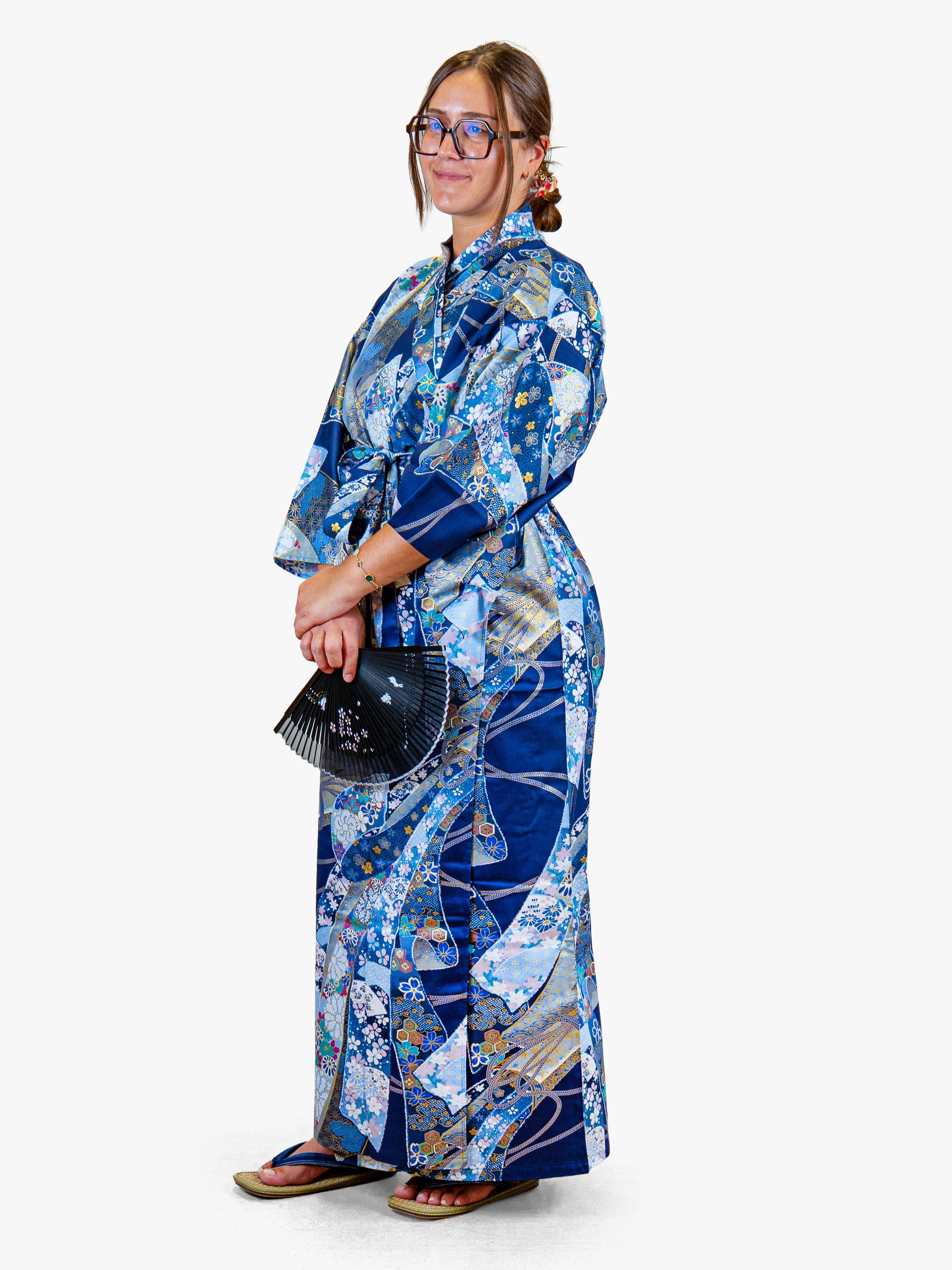 Kimono Japonais Femme Noshi