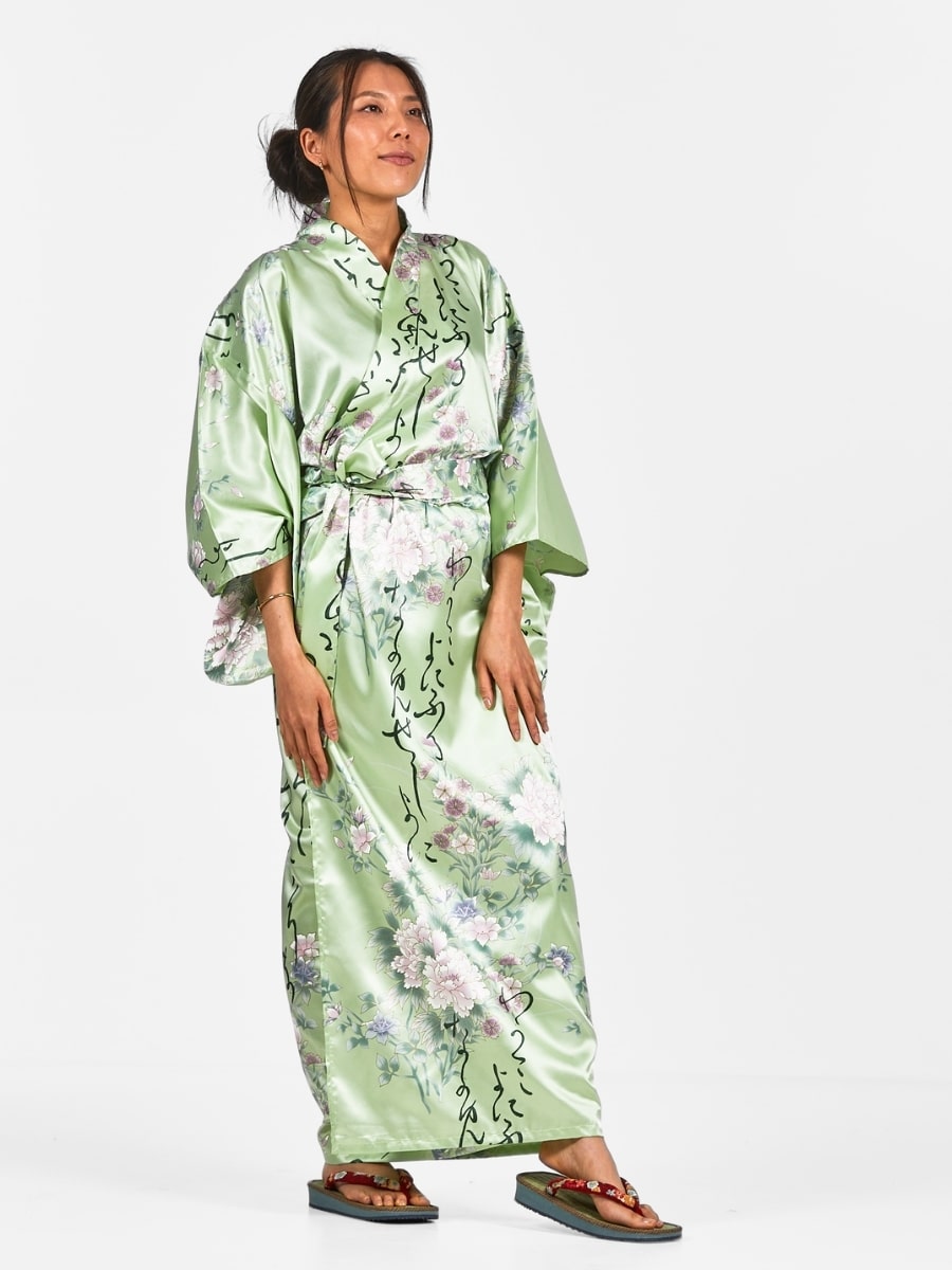 Kimono Japonais Femme Shi to Hana - Taille unique