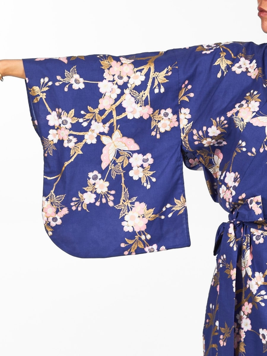 Kimono Yukata Femme Sakura to Chō
