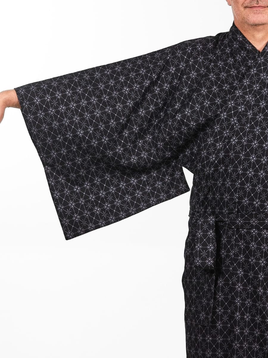 Kimono Yukata Homme Hishigata
