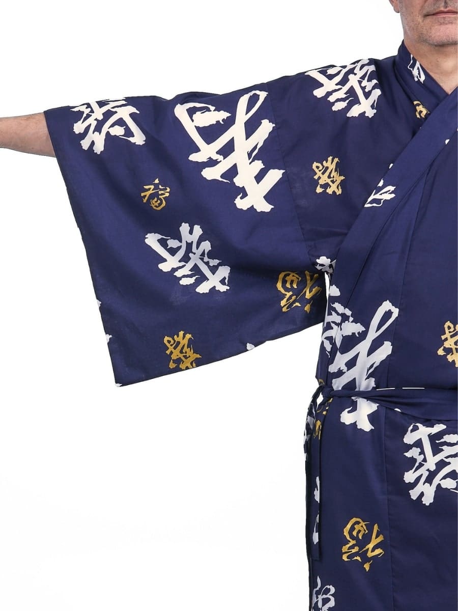 Kimono Yukata Homme Kotobuki