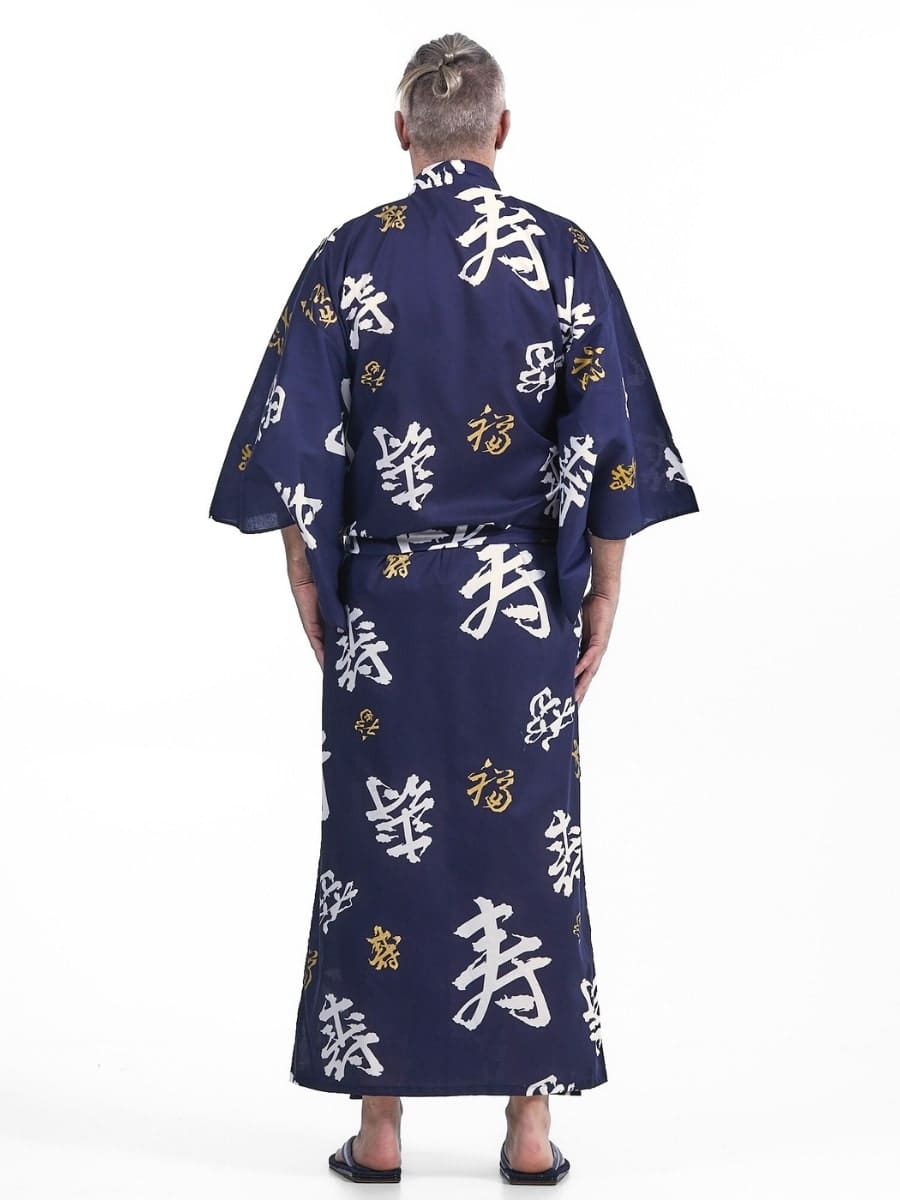 Kimono Yukata Homme Kotobuki