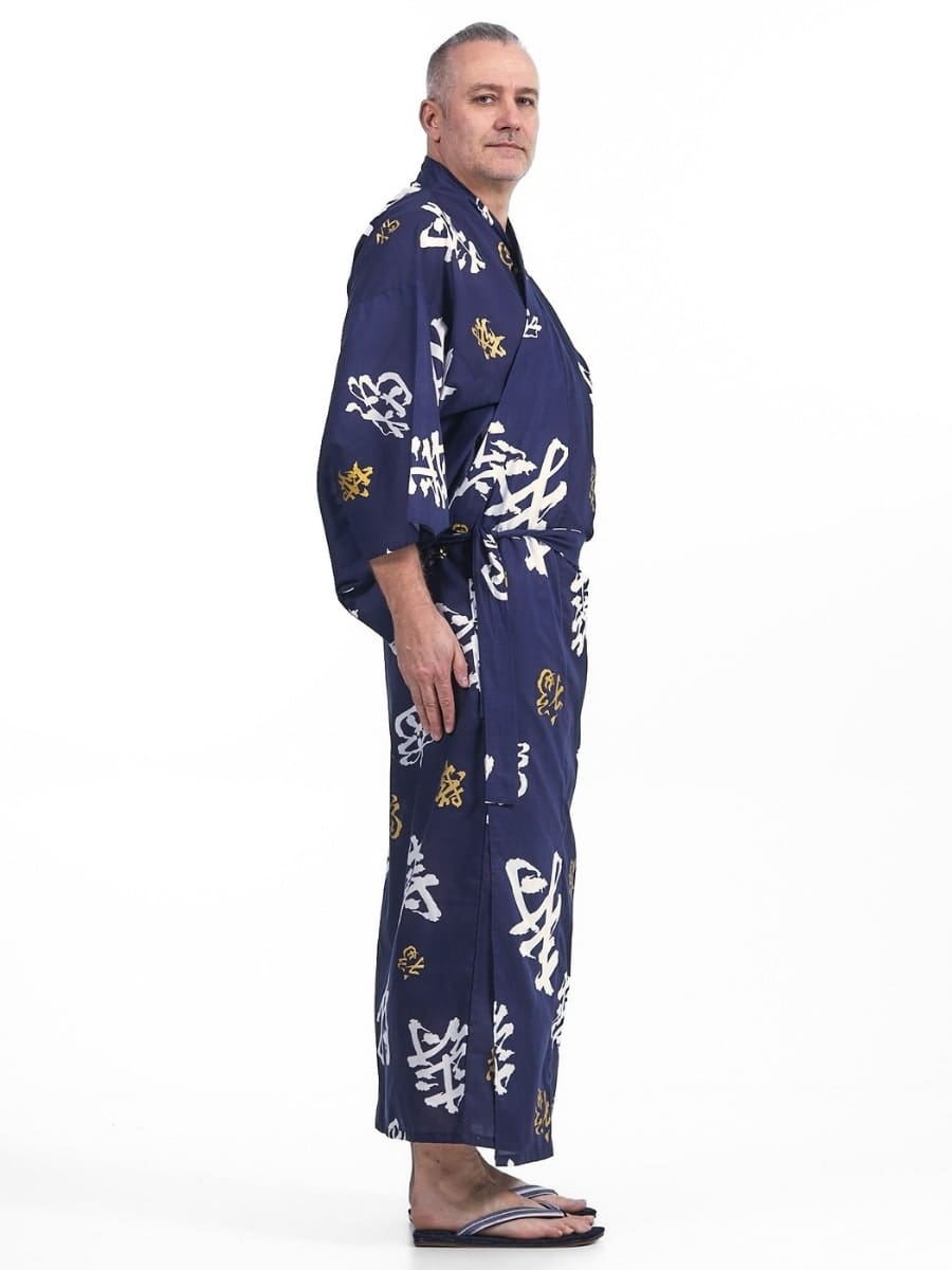 Kimono Yukata Homme Kotobuki