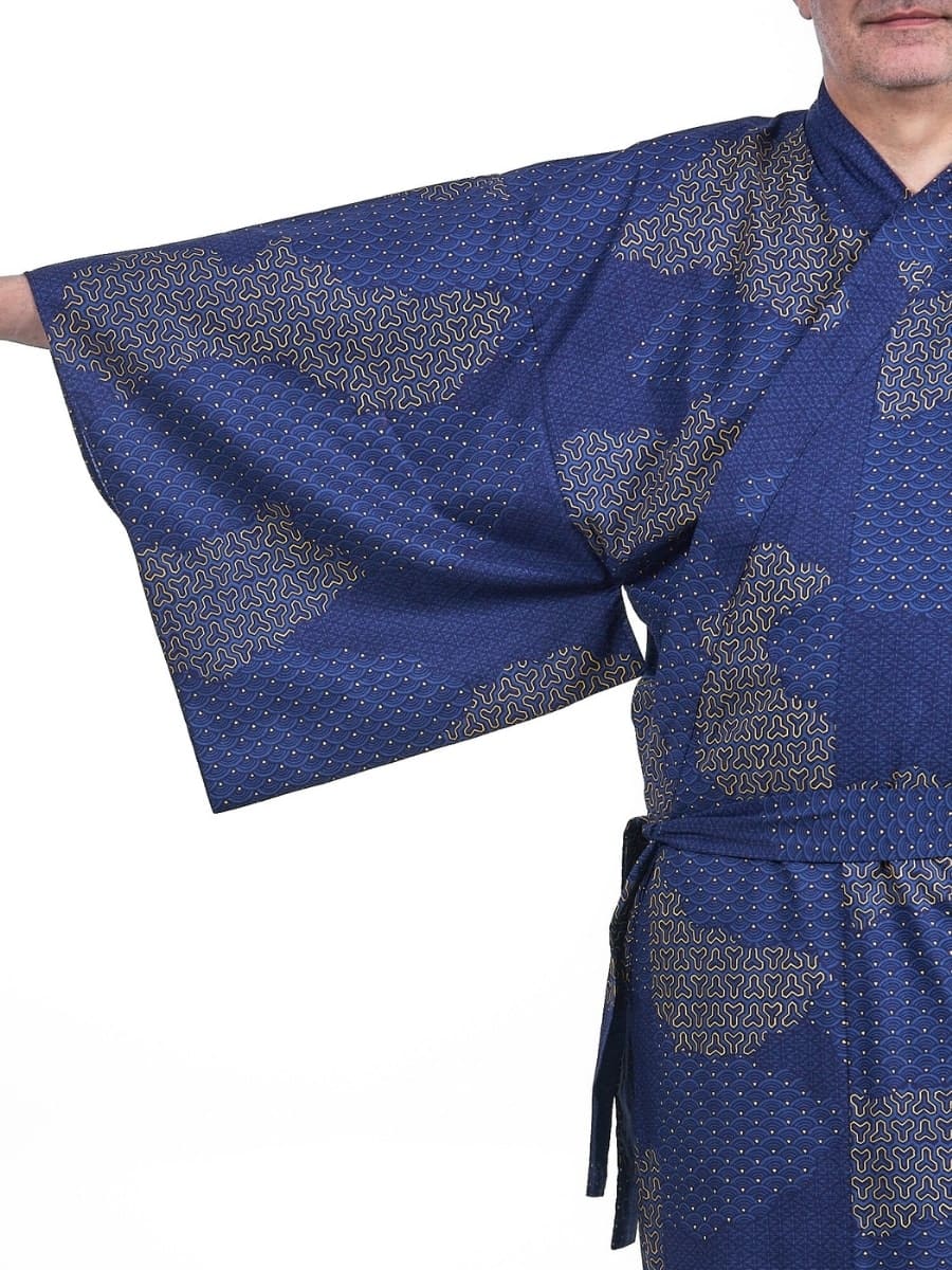 Kimono Yukata Homme Kumo