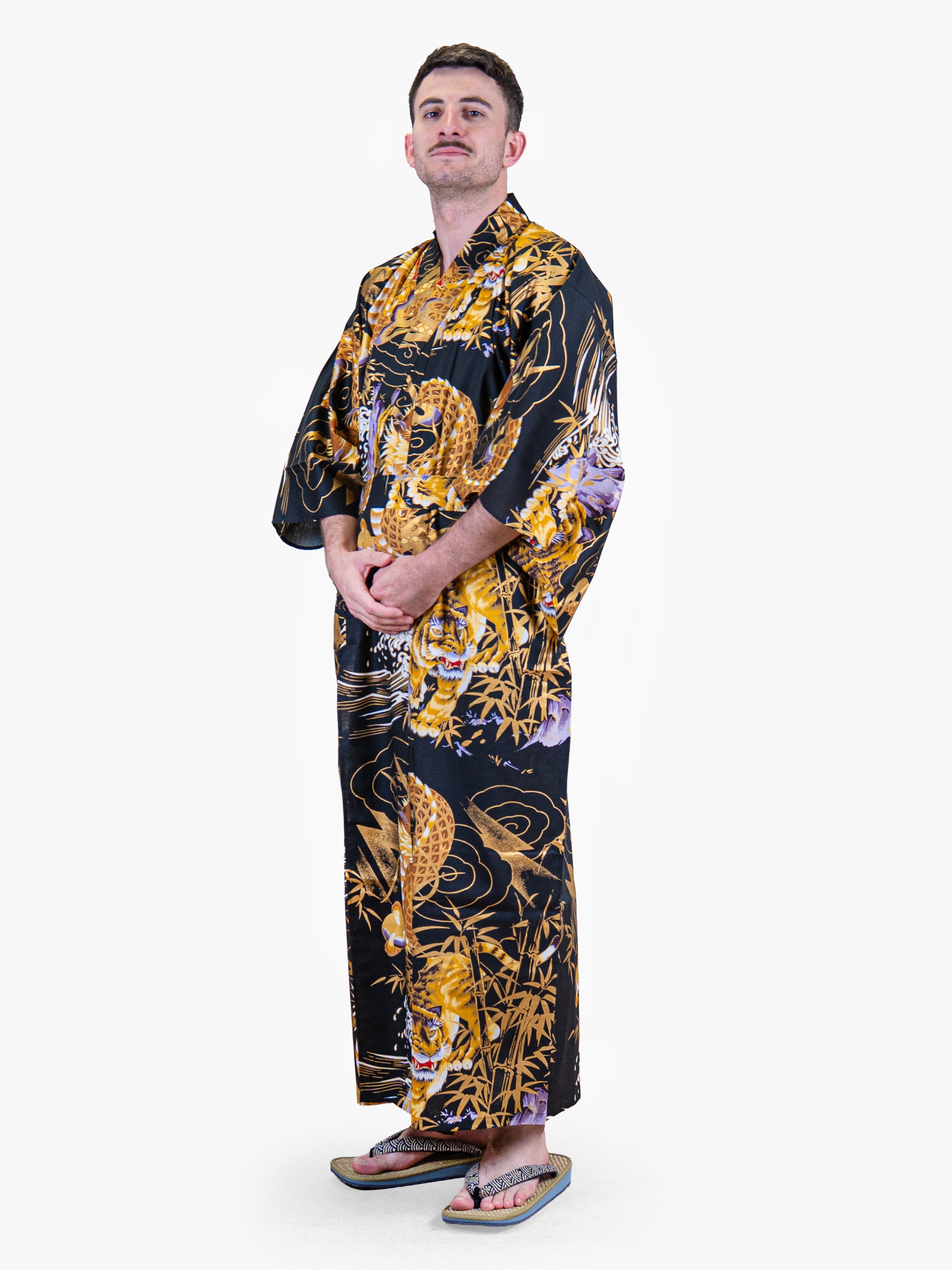 Kimono Yukata Homme Ryū Tora S
